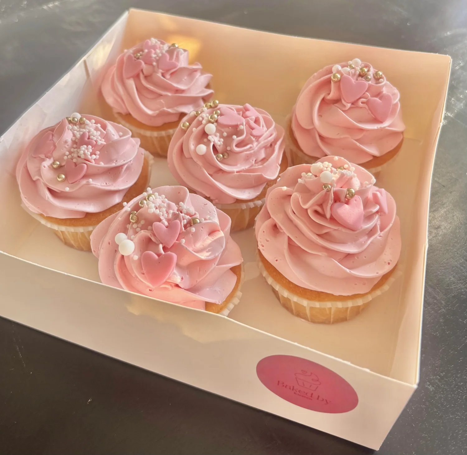 Handgemaakte cupcakes van Baked by Kirsten